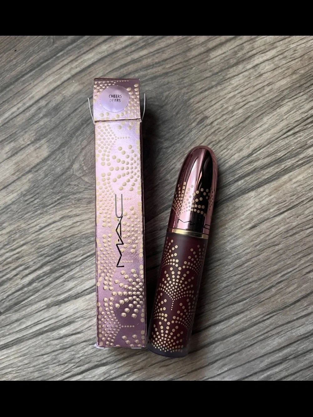 MAC Powder Kiss Liquid Lip Color - Cheers Dears - RARE - Limited Edition - HTF